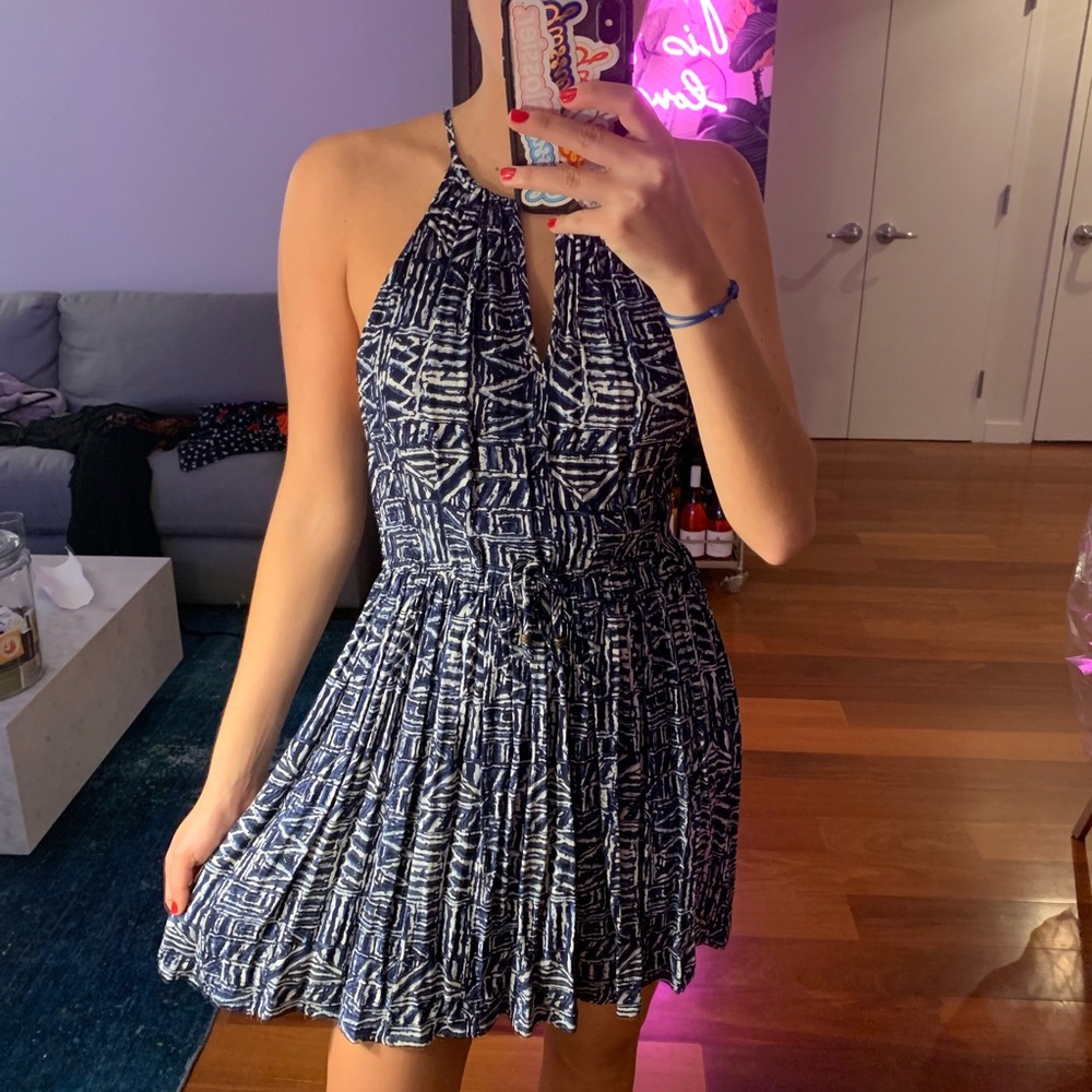 Light weight patterned dress
